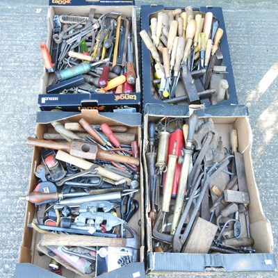Lot 440 - A collection of hand tools