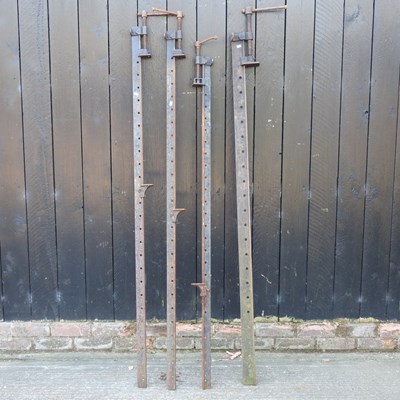 Lot 309 - Four sash clamps (4)