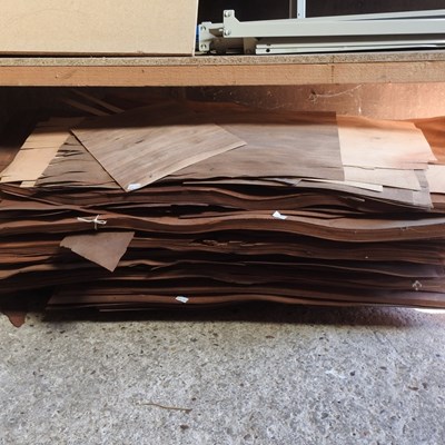 Lot 350 - A collection of wood veneers