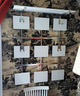 Lot 117 - A German white painted coat rack, circa 1970s...