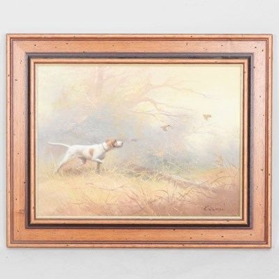 Lot 486 - Kingman, 20th century, a game dog putting up...