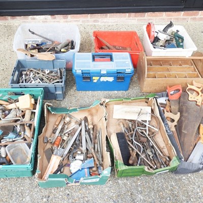 Lot 419 - A collection of hand tools