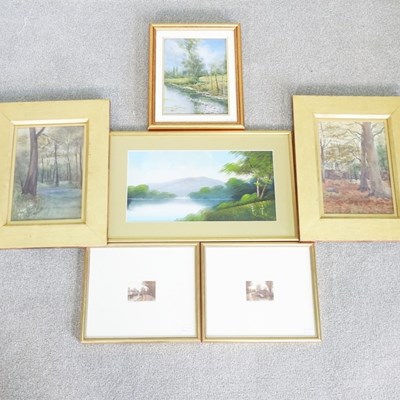 Lot 256 - Pasquale Esposito, 20th century, river...
