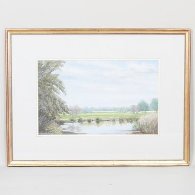 Lot 123 - Anne Mathie, 20th century, Dedham Church, from...