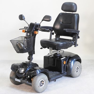 Lot 504 - A black Drive electric mobility scooter, with...