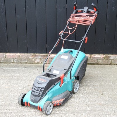 Lot 490 - A Bosch Rotak 43 electric lawn mower