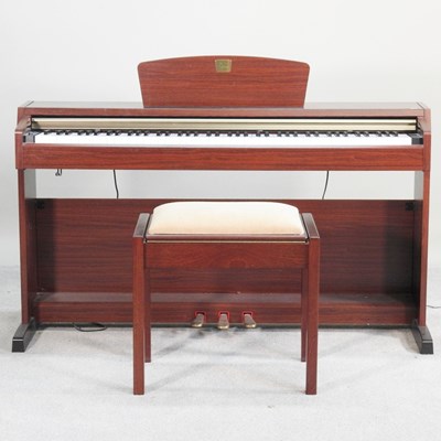 Lot 83 - A Yamaha Clavinova electric piano, 142cm wide,...