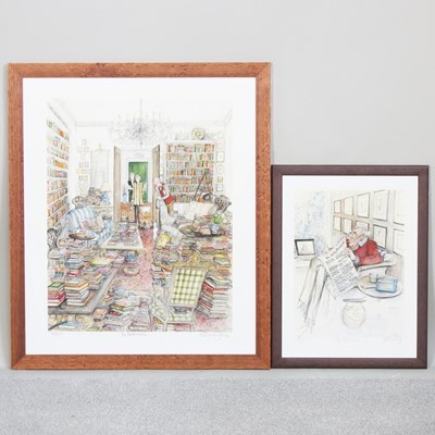 Lot 380 - Sue Macartney-Snape, b1957, The Bookaholic,...