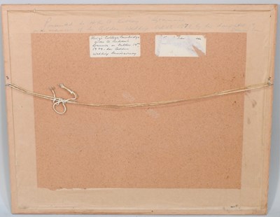 Lot 54 - David Hyde, b1947, winter landscape, with...