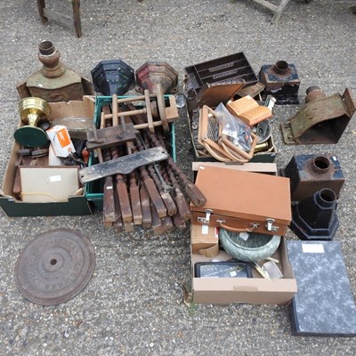 Lot 430 - A collection of wooden items, to include...