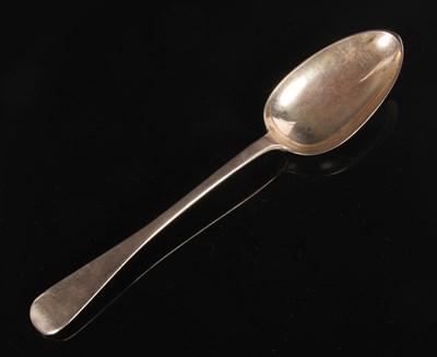 Lot 127 - A Victorian Old English pattern silver spoon,...