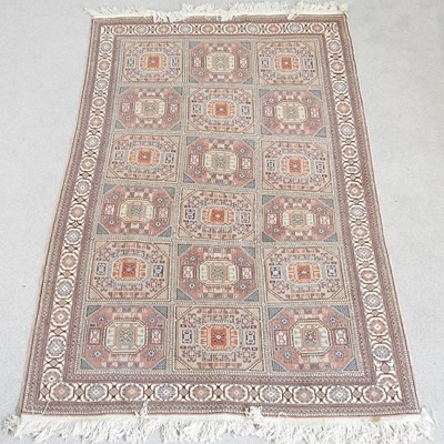 Lot 357 - A modern Turkish design rug, 223 x 147cm