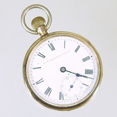 Lot 2 - A 19th century 9 carat gold cased open faced...
