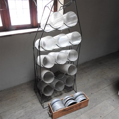 Lot 301 - A vintage confectionery shop display stand