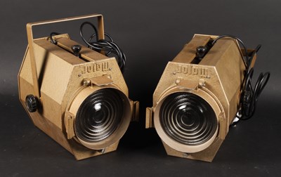 Lot 519 - A pair of Major theatre spotlights