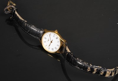 Lot 68 - A ladies Longines quartz wristwatch