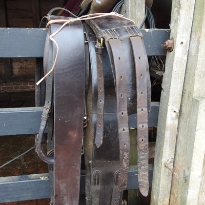 Lot 346 - A collection of horse tack