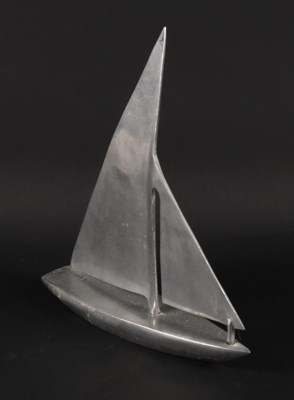 Lot 255 - An Art Deco style metal Nauticala yacht