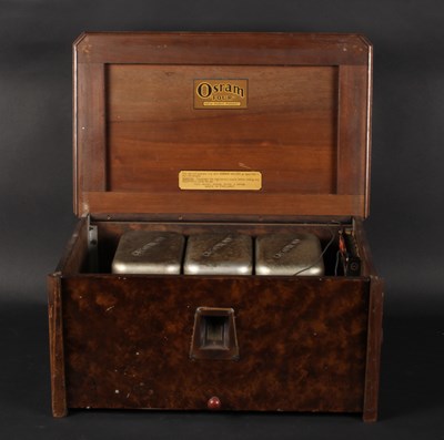 Lot 498 - A 1930s Osram Four Music Magnet radio receiver,...
