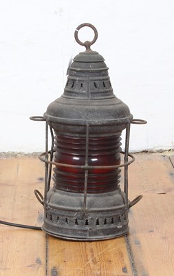 Lot 803 - A ship's electric Perko port light, by Perkins...