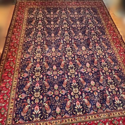 Lot 465 - A large North West Persian Tabriz carpet,...