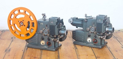 Lot 753 - A pair of PVS40 film projectors and an Italian-...