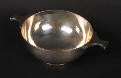 Lot 91 - An Elizabeth II Scottish silver quaich,...