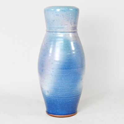 Lot 649 - Sarah Gelsanliter, for Liberty, a blue glazed...