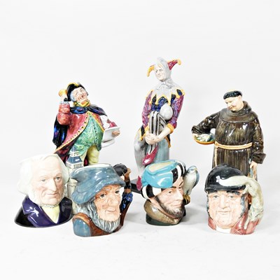 Lot 373 - A Royal Doulton figure Town Cryer, 21cm high,...
