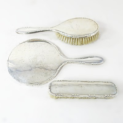 Lot 365 - An early 20th century silver dressing table...