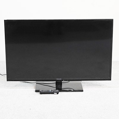 Lot 371 - A Panasonic flat screen television,...