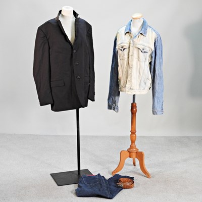Lot 307 - A pair of Valentino jeans, together with an...
