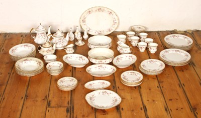Lot 678 - A Paragon Victoriana Rose pattern dinner/tea...