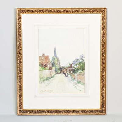 Lot 30 - William Tatton Winter, RBA, 1855-1928, village...