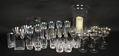 Lot 680 - A collection of drinking glasses, to include...