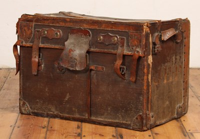 Lot 633 - A vintage Foot and Son leather bound...