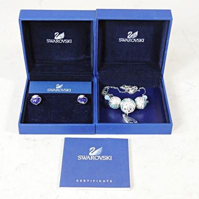 Lot 378 - A collection of Swarovski jewellery, boxed
