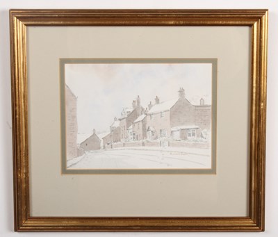 Lot 404 - Richard Taylor, village scene,...
