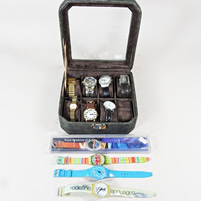 Lot 248 - A collection of dress wristwatches, to include...