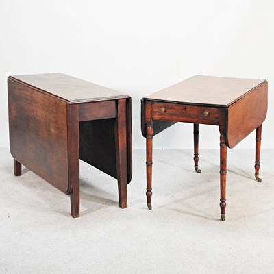 Lot 739 - A Regency mahogany pembroke table, 102cm wide...
