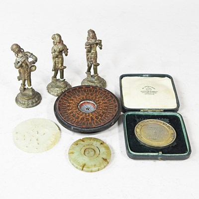 Lot 109 - An early 20th century silver medallion, for...