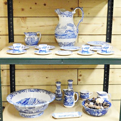 Lot 706 - A collection of Copeland Spode Italian pattern...