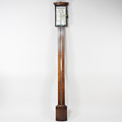 Lot 71 - A 19th century Danish mahogany cased stick...