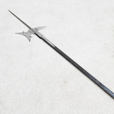 Lot 80 - A 19/20th century continental halberd, with a...