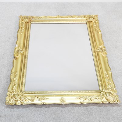 Lot 588 - A large and ornate 19th century gilt framed...