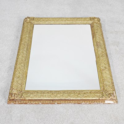 Lot 123 - A large 19th century continental gilt framed...