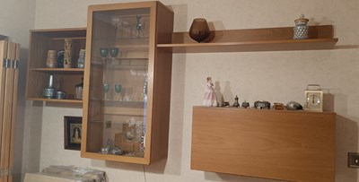 Lot 571 - A mid century Tapley teak collection of...