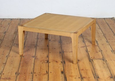Lot 473 - A light oak square coffee table, 78 x 78cm
