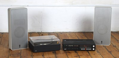 Lot 596 - A Braun Hifi Regie, CEV 510 radio receiver,...