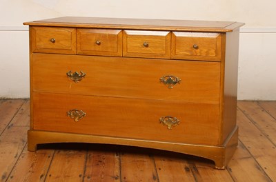 Lot 503 - A mahogany chest of drawers